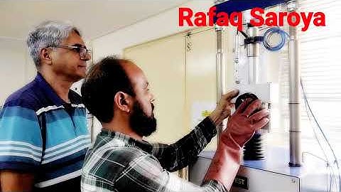 Determination of Stability and Flow values of Marshall Specimens