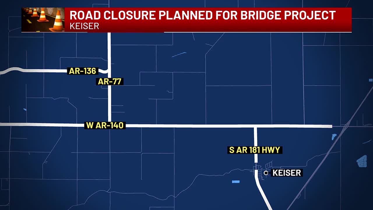 Road closure planned for start of bridge project - YouTube