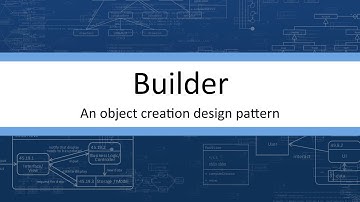 The Builder - an Object Creation Design Pattern