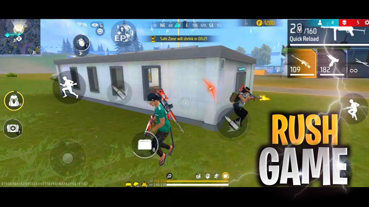 [Tinku FF] Free fire New Rush gameplay must watch. - YouTube