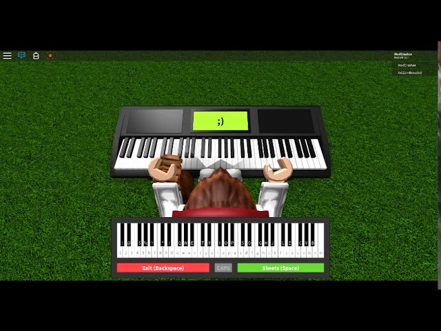 Roblox Piano Music Sheets For Ignite