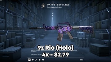 BEST Sticker Combos For M4A1-S Black Lotus - CS2 2024