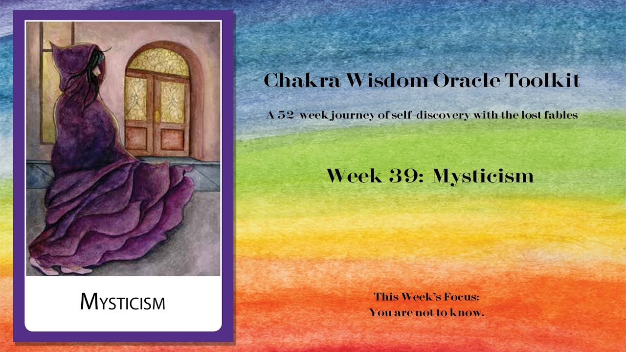 Week 39 Mysticism You Are Not to Know. What? Is this true? YouTube