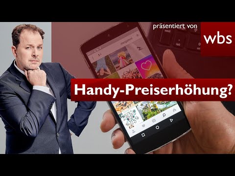Handy-Preiserhöhung? Ihr dürft widersprechen! | Rechtsanwalt Christian Solmecke