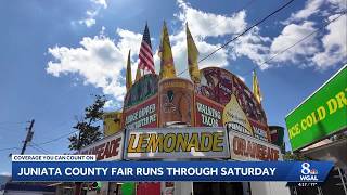 Juniata County Fair underway with exhibits, games, and shows