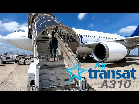 FLIGHT REPORT Air Transat Airbus A310 en classe CLUB de Paris CDG à Quebec
