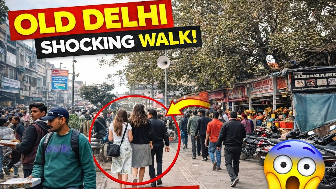 Walking in Delhi 2026 | Chandni Chowk Market Full Walk Through | Chandni Chowk Today Video