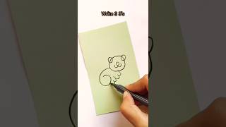 Easy To Draw A Cute Puppy Using Numbers