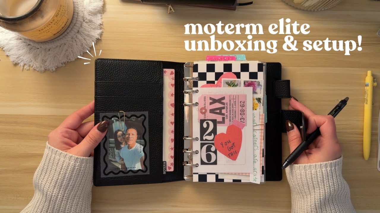 Чат Cozy Planner // Распаковка и настройка Moterm, персональные кольца