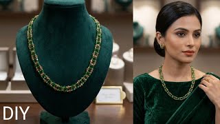 Easy Choker Necklace DIY | Beads Jewelry Making | necklace making