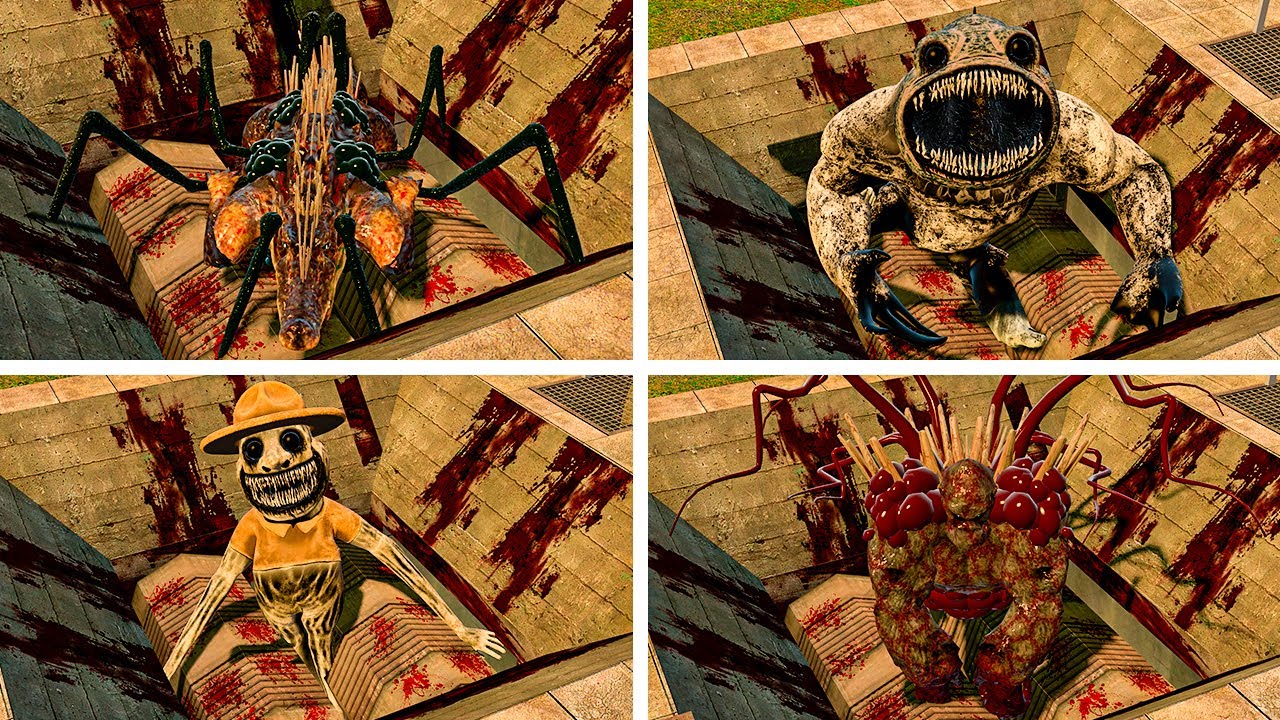 NEW ALL ZOOCHOSIS MONSTERS AND ALL ZOONOMALY MONSTER FAMILY TORTURE!! (Garry's Mod)