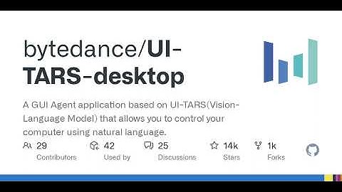 GitHub - bytedance/UI-TARS-desktop: A GUI Agent application based on UI-TARS(Vision-Language Mode...