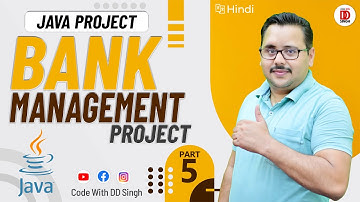 Bank Management System | Java Project | Part - 5 | Database Connectivity