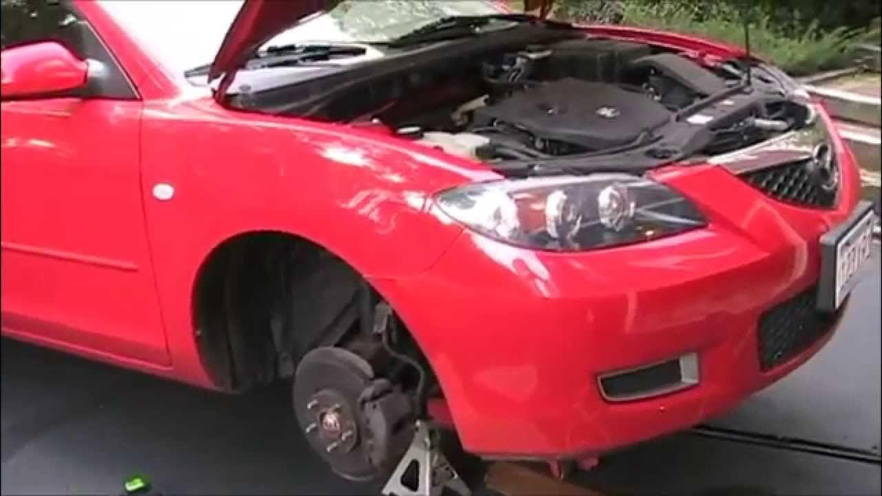 Mazda 3 Air Conditioning troubleshooting and clutch coil replacement