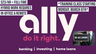 Ally Bank | customer solutions rep - collector | Starting at $23/hr + In-office & Remote