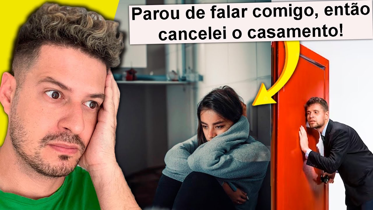 Noivo cancelou o casamento porque a noiva parou de falar com ele!