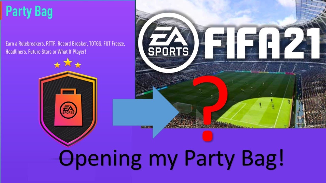 Fifa 21 - OPENING MY PARTY BAG!!  good? bad?