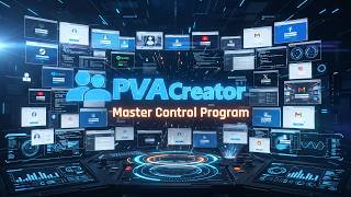 How to Automate Multi-Browser Sync & Bulk Account Creation | PVACreator Tutorial