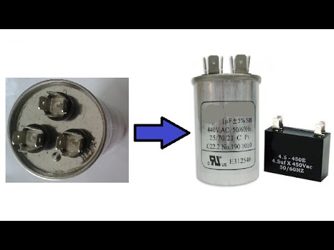 conectar dos amperios un condensadores