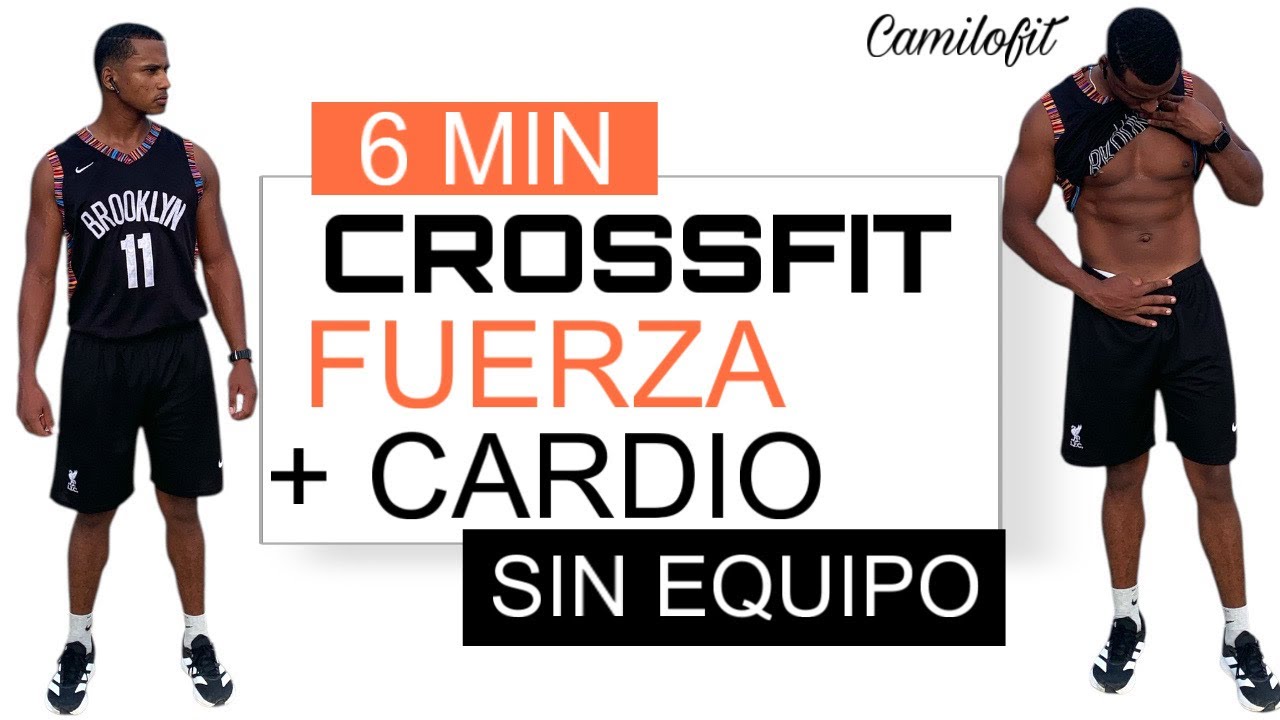 CROSSFIT — 12 MIN (Fuerza + Cardio Intenso) | Full Body Sin Equipo 