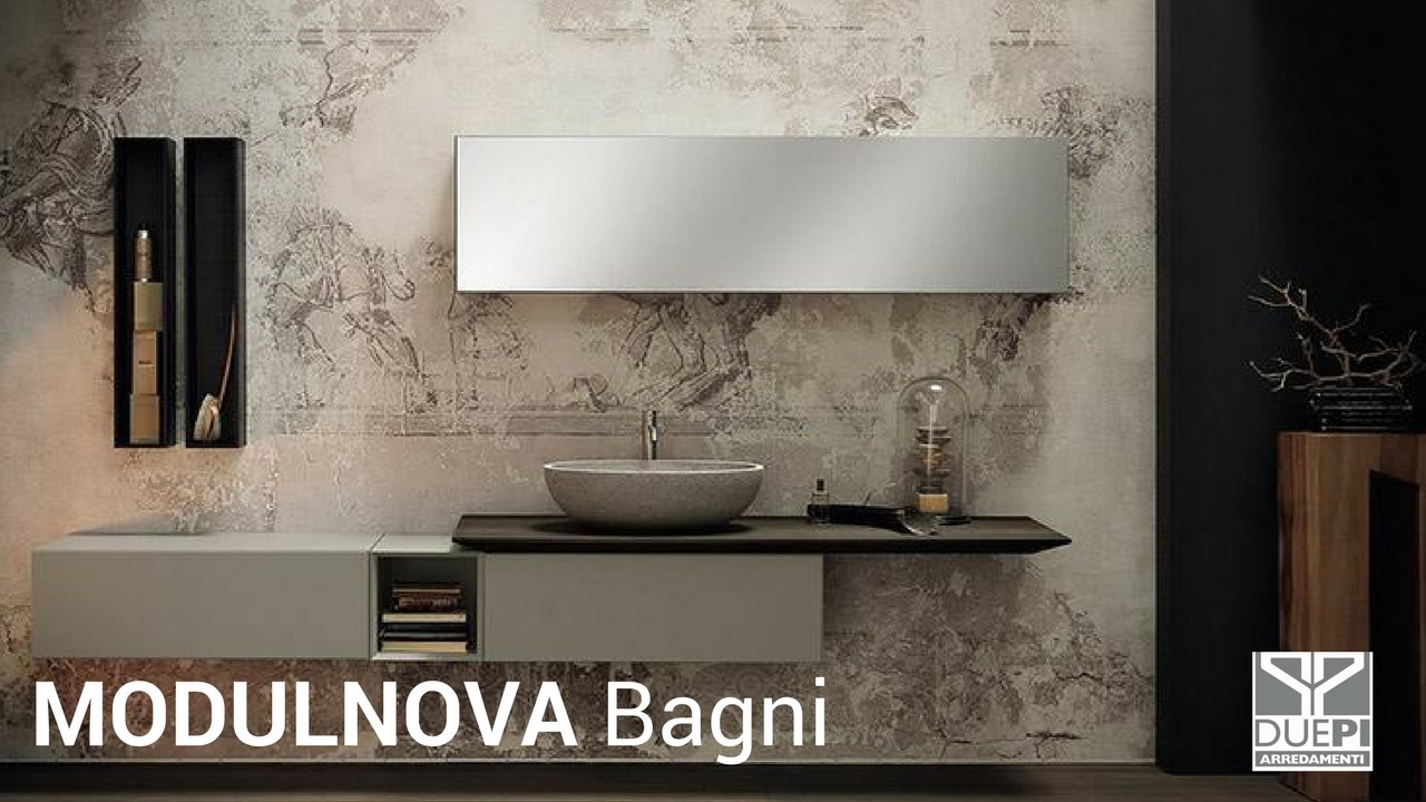 L Arredo Bagno Modulnova A Cosenza Arredamenti Duepi Youtube