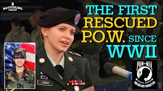 Jessica Lynch - The first rescued P.O.W. since World War II