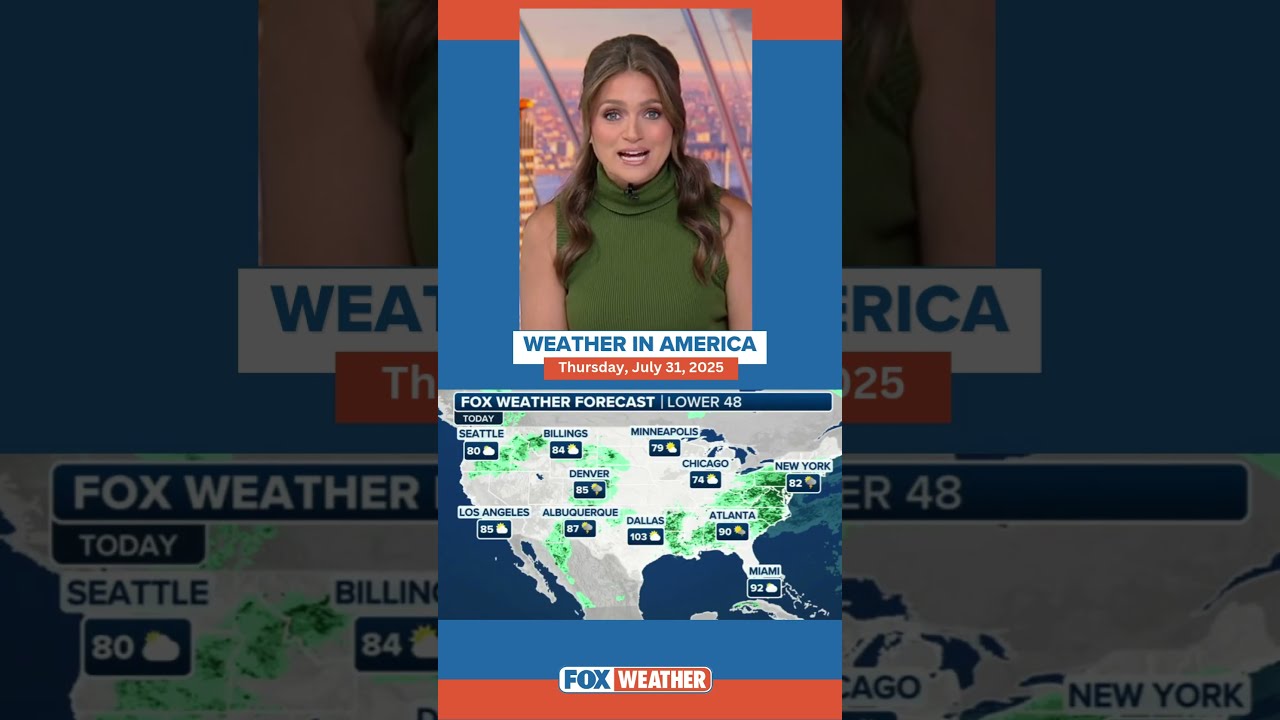 Weather In America July 31 2025