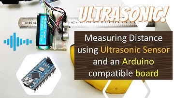Arduino - Measuring Distance using Ultrasonic Sensor