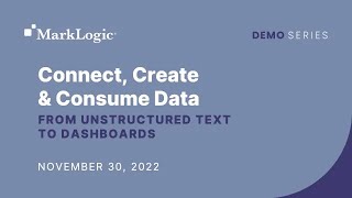 Famous Connect, Create, and Consume Data: From Unstructured Text to Dashboards Profile