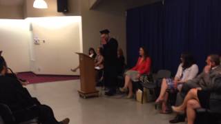 WCCMT Victoria's April 2014 Graduation Speech