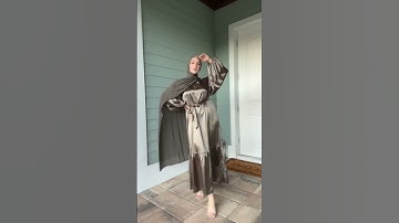 Full coverage hijab style 🧕 | Muslim Women Style #hijab #hijabstyle #hijabtutorial #hijabi