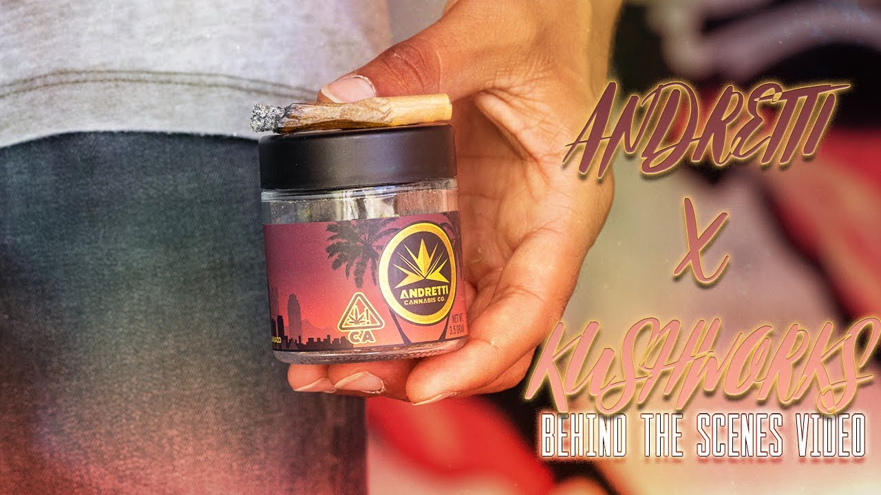 Andretti Cannabis Co. X KushWorks Media | Behind The Scenes Video
