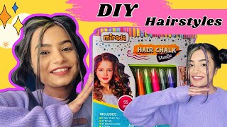 DIY Hairstyles 😱 #crafteraditi #youtubepartner #hairstyle @CrafterAditi