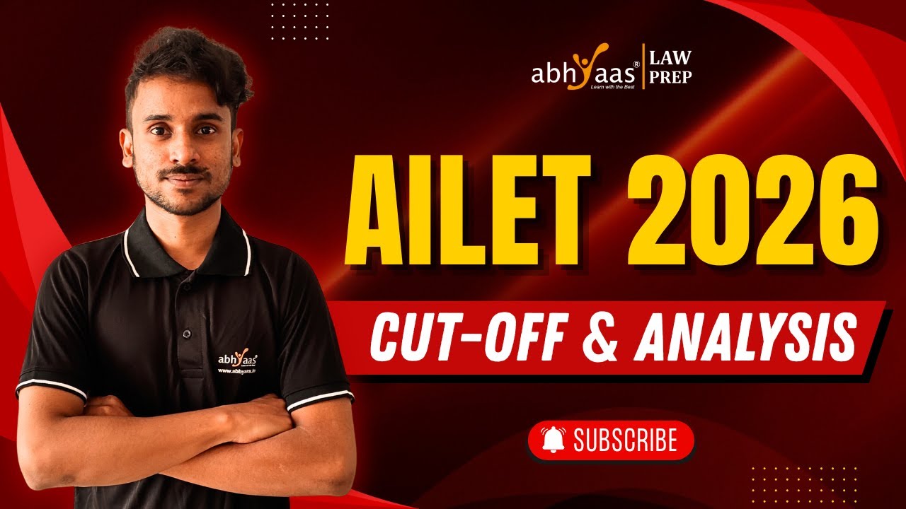 📊 AILET 2026 Category-Wise Cut Off & Rank Analysis | General, OBC, SC, ST, EWS