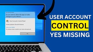 Famous FIX USER ACCOUNT CONTROL (UAC) YES BUTTON MISSING (WINDOWS 11 OR 10) Profile
