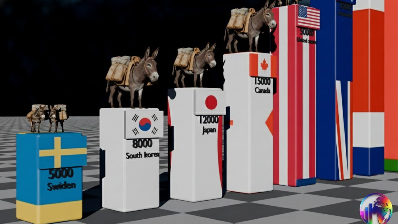 Donkey Population by Country (3D Comparison 2025) | Updated Global Rankings
