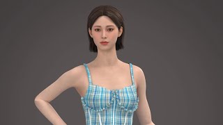 Corset sky-blue mini dress....