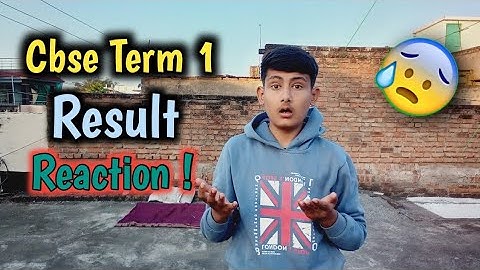 CBSE Term 1 results reaction video  !!! Cbse class 10th Term 1 results