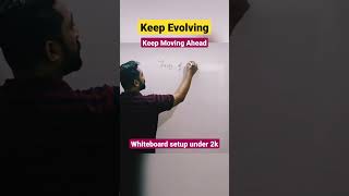 Whiteboard Setup under 2k | #shorts