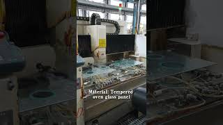 Oven Glass CNC Precision Engraving &amp; Drilling