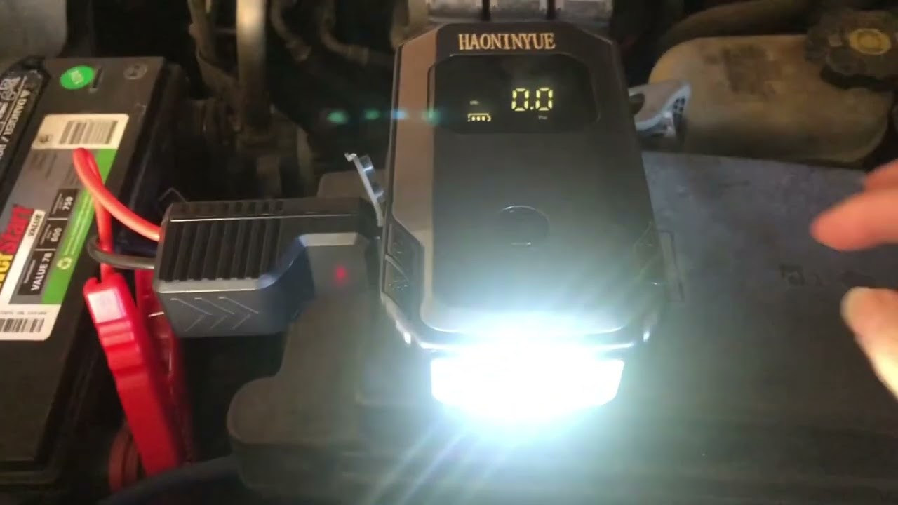 Vehicle Jumpstarter & Air Compressor That Does It ALL