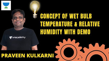 Concept of Wet Bulb Temperature & Relative Humidity with Demo - Praveen Kulkarni #letscrackit #pk006