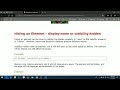 CSS SIGMA CLASS 9 || DISPLAY & VISIBILITY || BLOCK,INLINE,INLINE BLOCK,NONE || CSS SERIES || WEB DEV