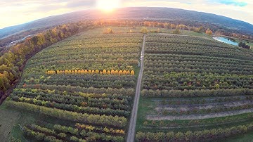 GoPro HERO 4 Black Edition "Fall in New England" 4k Video Drone & Car Test (GoPro 4 Sample Footage)
