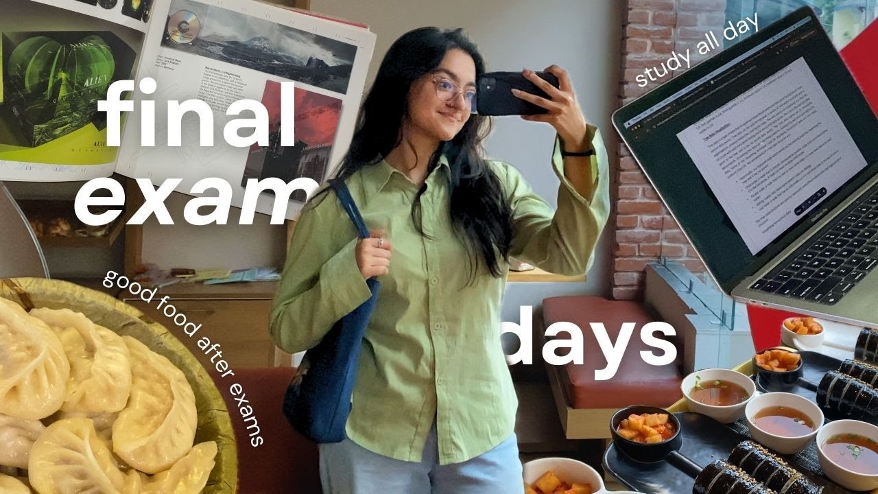 last of undergrad exam days | stress, studying & surviving