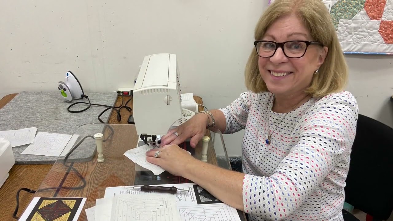 Beginner Foundation Paper Piecing Class With Jill Shaulis!