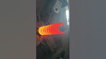 Make in China Forging the Backbone of Trains – The Spring Production Process #process #machine