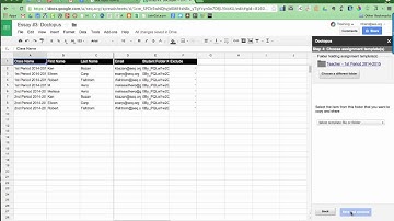 Send Documents to Students using Doctopus Add-On