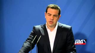 Tsipras, Merkel discuss Greek debt
