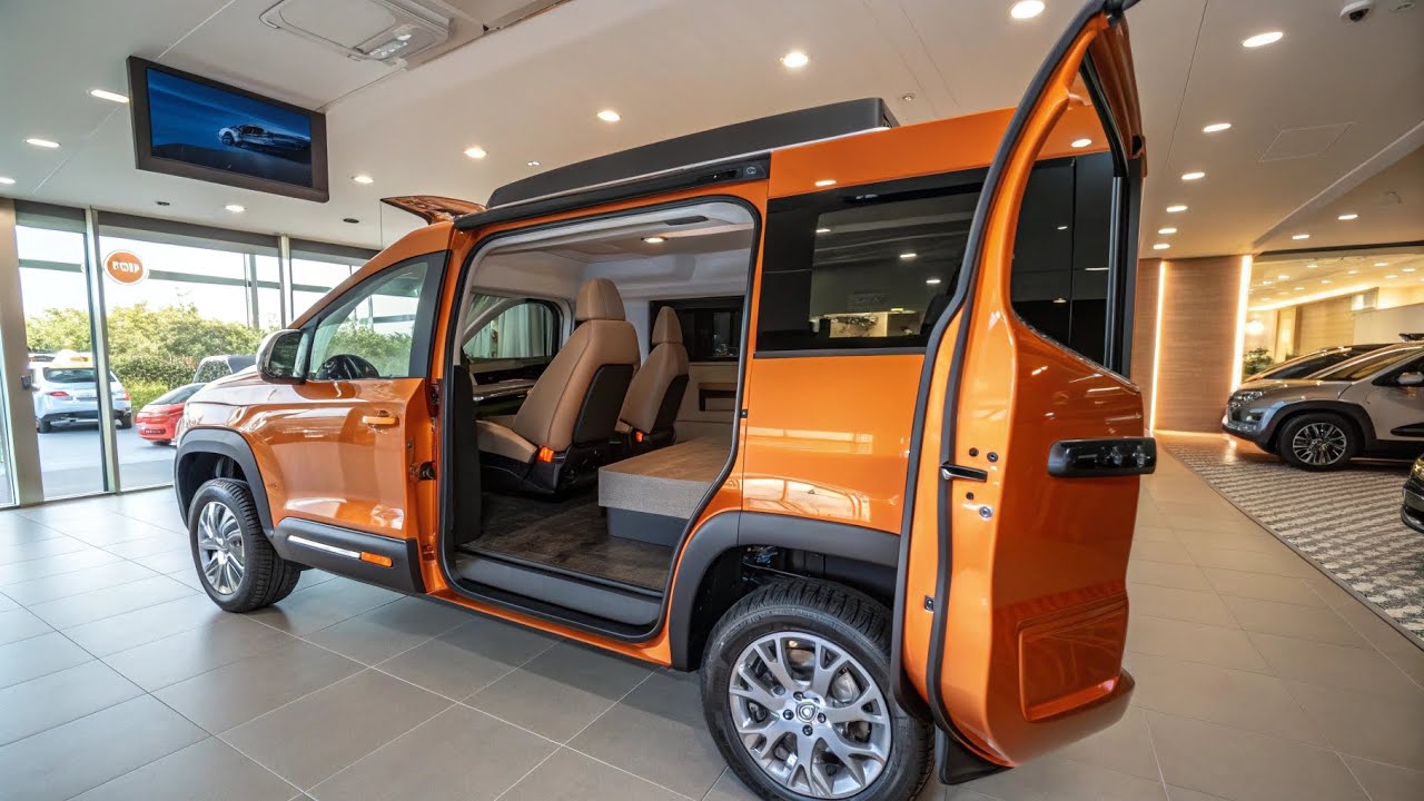 Puke Orange Rv This Orange Camper Hybrid Is Changing Road Travel Forever ๐ - YouTube